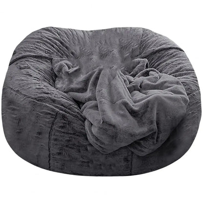 2022 New Bean Bag Sofa Bed Pouf No Filling Stuffed Giant Beanbag Relax Lounge Chair Tatami Futon Floor Seat Furniture
